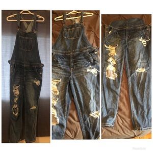 American Eagle overalls